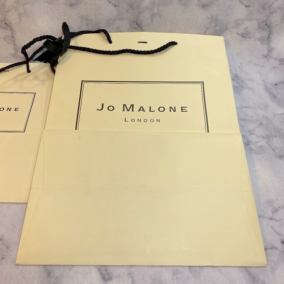 Jo Malone London Duo Gift Bag Set,Beige Black Parfum Cologne, Large & Medium-NEW - Picture 3 of 6